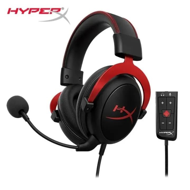 HyperX Cloud II Wired Gaming Headset 7.1 Surround Sound for PC, PS4, Xbox One