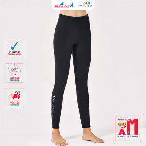 Đồ bơi giữ nhiệt nữ DIVE AND SAIL chất cao su dày 2mm - Mẫu tay dài quần dài ngăn tia UV giữ ấm