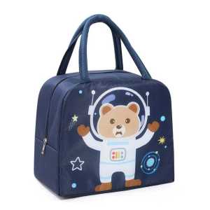Tas Bekal Makanan Lunch Bag Anak Animal Kartun 3D Tempat Penyimpanan Panas Dingin