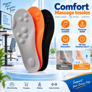 Cloud Shoe Insole for Men and Women with Shock Absorption Relieve Foot Fatigue Orthotic Shoe Supports