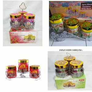 TOPLES SET SUSUN KIKU / PSF ( 2 VARIAN TIPE ) TERBARUU / TOPLES KACA / TOPLES KUE / TOPLES UKURAN STANDAR