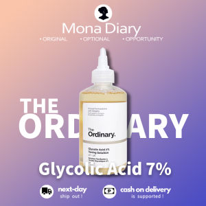 🌸100% Authentic🌸 The Ordinary Glycolic Acid 7% Toning Solution 240mlPurifying lotion mild exfoliating toner deep cleansing pore lotion acne removing essence moisturizing and moisturizing fast delivery ready seconds