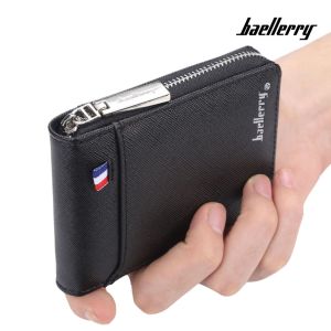 BAELLERRY Dompet Pria WA1106B5 Kulit Sintetis Premium Kecil Simple Terbaru Keren Dompet Gustav