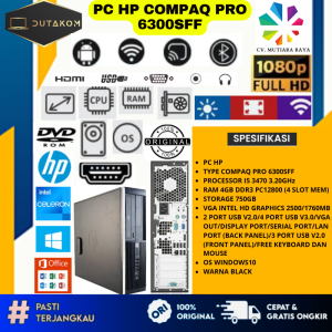CPU HP COMPAQ PRO 6300SFF