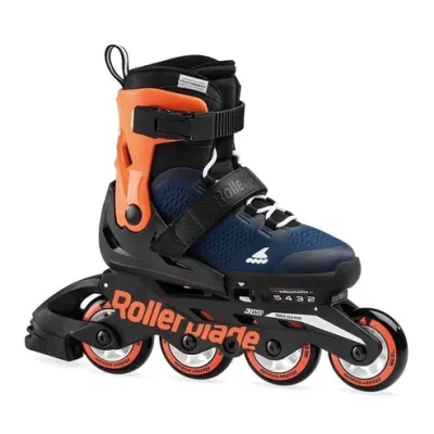 Rollerblade Microblade Blue Orange Kids Skates