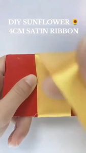 4cm (25 yards/roll) Satin Ribbon Roll Gift Packaging Ribbon Flower Making DIY Holiday Birthday Regal COD