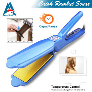 Catokan Pelurus SONAR SN 825 Catok rambut Temperatur Suhu Ionic 2in 1 STRAIGHT/LURUS