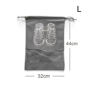 3/5PCS Shoes Storage Bag Frosted Drawstring Shoe Bag Outdoor Travel Storage Bag Dustproof Bag Portable Travel Organizer