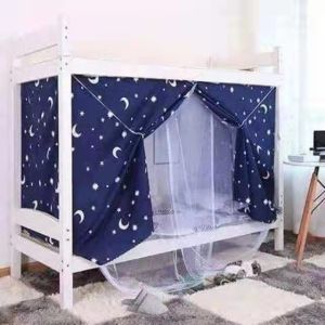 GM.Mosquito Net Bed Curtain Dormitory Double Deck Cover Bunk Bed Curtain
