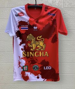 เสื้อกีฬา ออกกำลังกาย ทีมกีฬา สิงห์ขายดี ผ้าไมโครสปอร์ตนุ่มใส่สบาย ส่งจากโรงงานไทย
