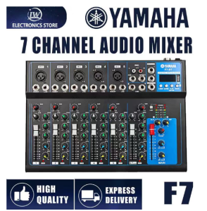 YAMAHA F7 professional bluetooth mizer 7 channel usb with reverb effect home