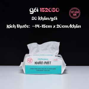 [SVIP] Khăn mặt khô Chill dùng 1 lần lau khô lau ướt - Giấy lau mặt dùng một lần