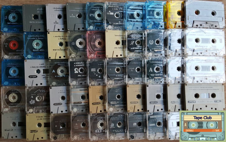 เทปเพลง (ม้วนเปล่าไม่มีปก) ม้วนละ 15 บาท 📣🎶 [ชุดที่1] #เทปเพลง #เทปมือ ...