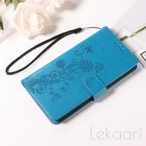 Leather Flip Case for Samsung Galaxy A07 A06 A05 A05s A04 A04s A04e A03 A17 A26 A16 A15 A14 A13 A12 A22 A23 A24 A25 A25e F06 M06 Flower Butterfly Embossed Cards Wallet Phone Cover