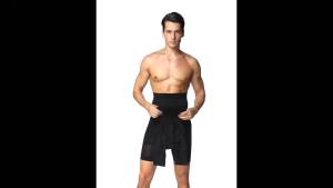 Men Seamless Underwear High Waist Boxer Briefs Body Shaper Compression Pants Waist Trainer Belly Control Slimming Shapewear Shorts Thigh Slimmer Panties
