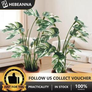 hebeanna 1 12 Dollhouse Simulation Monstera Green Plant Potted Dollhouse Home Decoration Micro Landscape Garden Bonsai Model