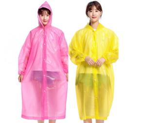เสื้อกันฝนกันน้ำ เนื้อผ้า EVA EVA LIGHTWEIGHT RAINCOAT
