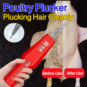 Electric Feather Plucker for Poultry Handheld Automatic Chicken/Duck/Turkey Hair Removal Machine 家禽拔毛机