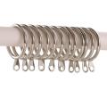 OOC 5 Colors Heavy Duty Practical Metal Curtain Rings For Curtains Rods Hanging Hooks Roman circle. 