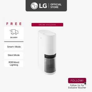 [New] [Online Exclusive] [Pre-Order] LG DD14GMWE0 26L PuriCare™ Dehumidifier | Dual Inverter | UVnano Fan Sterilization