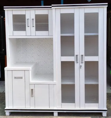 lemari sayur 4 pintu jumbo/ buffet / meja