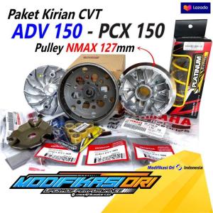 ADV 150 Pakai Kirian NMAX Paket CVT PCX 150 127 mm Rumah Roller Nmax PNP ADV 150 Modifikasi Ori