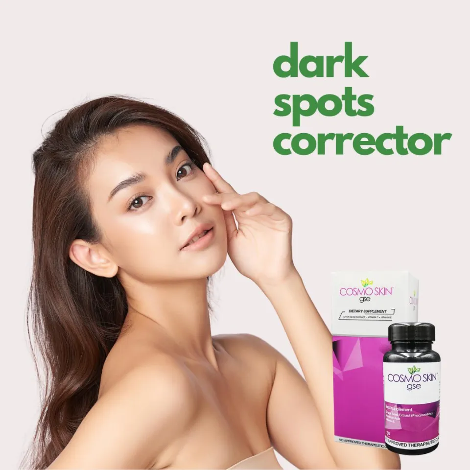 Melasma Duo Pack - Bundle of CosmoSkin GSE 30's Plus Cosmo Skin Glutathione  30 's Beauty Dietary Supplement
