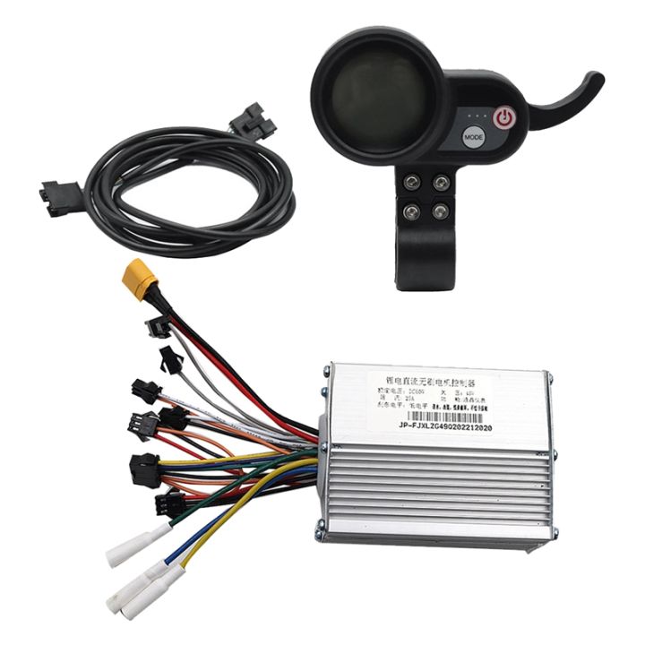 For JP 60V 25A Controller Brushless Motor+36-60V Dashboard Meter Kit ...