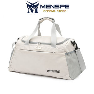 MENSPE Fashion Travel Bag Backpack Handbag Men Shoulder Bag Fitness Bag Dry and Wet Separation Compartment Sports Bag Sling Bag Gym Training Sports Travel Swimming Fitness Bag