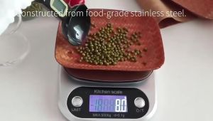 10kg/1g LCD Digital Scale Stainless Steel Digital Kitchen Scale Penimbang Digital TImbang Digital Penimbang Makanan Food Scale Model 305 With Free AAA Batteries 不锈钢厨房秤 电子秤