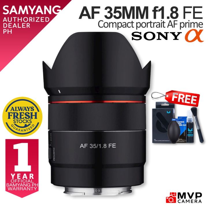 [OFFICIAL PH] SAMYANG AF 35mm f1.8 FE Sony FE Emount Fullframe ...