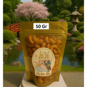 ( 50 GRAM ) KACANG METE GORENG BERKUALITAS TINGGI // KACANG METE GURIH / KACANG METE GROSIRAN