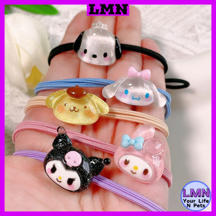 Koala Working Cap With Buttons, Bow Hair Scrunchy And Ribbon Tie For Women Long Hair