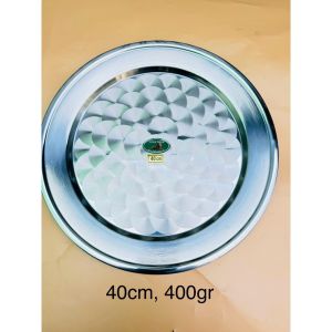 Mâm vành mâm cơm inox loại 1 PHÚC HƯNG PHÁT SG kích thước từ 40cm44cm48cm52cm56cm