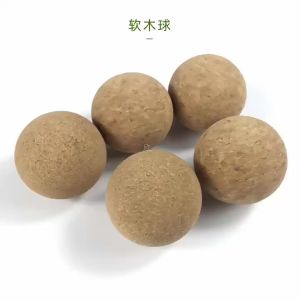 LZD  Yoga Cork Ball   round Cork   Bottle Sealing Plug   Cork Keychain Pendant   Spherical Cork Products