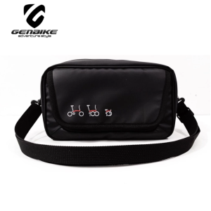 Tas Front Block Mini Kapasitas 5 Liter Untuk Sepeda Lipat Material Bimo Waterproof Original Genbike