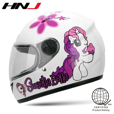 HNJ 715 Childrens full face motorcycle helmet single face mask helmet