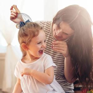 ZEEMIN Head Scratching Massage Claws Octopus Head Massager Scalp Scratcher Massage Claw Small Artifact Soul Extraction Extractor Tools