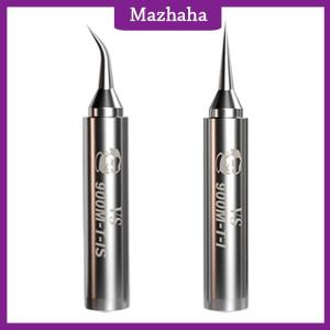 Mazhaha หัวเชื่อม900เมตร หัวเหล็กสำหรับเปลี่ยนบัดกรี936สถานีบัดกรีที่ทนทานอุปกรณ์เชื่อมหัวบัดกรี