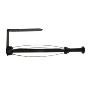 Wall Mount Tissue Roll Holder，Single Hand Operable with Damping Effect for Kitchen Bathroom