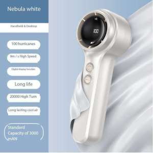 F-22 Turbo100 Gear fan Wind Handheld Small Fan with an Ultra Long Battery Life Suitable for Outdoor Sports Travel Convenient to Carry