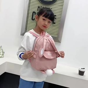 Cartoon Rabbit Kids Backpacks: A High-Capacity Choice for Boys & Girls