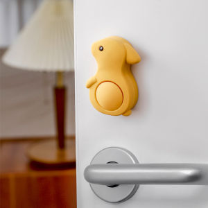 【SG】Security Cute Door Stopper Door Guard Finger Pinch Wall Protector Animal Doorstop Door Slam Preventer Safety