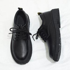 Mens Leather Shoes 2024 Korea Fashion Oxford Leather Shoes for Men High End Lace Up Wedding Shoes Formal black shoes for men school shoes for men