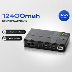 Expose CCTV UPS Power Supply for wifi Router modem powerbank backup Security Camera battery DC power