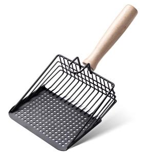 【จัดส่งภายใน 2-3 วัน】 พลั่วตักทรายเหล็กขนาดใหญ่ตักอึหลุมทรายทรายทรายหลุมละเอียดอุปกรณ์ตักดินอุปกรณ์สำหรับสัตว์เลี้ยง