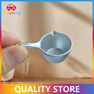 [Eleanor] 1 Set 1 6 1 12 Dollhouse Miniature Simulation Plastic Basin Water Scoop Model Doll House Kitchen Accessories Toy