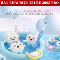 Bàn Chải Xoay Em Bé Umur 2002A Pro với 5 Chế Độ Làm Sạch Tặng 4 Đầu Chải Sạc Type C, cho bé từ 3 đến 12 tuổi. 