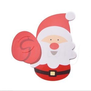 【Free Shipping】25Pcs Christmas Candy Package Card Cartoon Santa Claus Penguin Lollipop Biscuits Decoration Kids Gift Party DIY Supplies