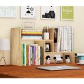 Kệ sách gỗ để bàn lắp ghép KS01 - Kệ sách gỗ để bàn giá rẻ, hàng lắp ráp thông minh, đựng đồ đa năng. 